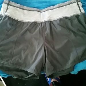 Lululemon speed shorts